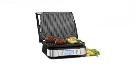 GR-6S Contact Griddler? with Smoke-less Mode Cuisinart New