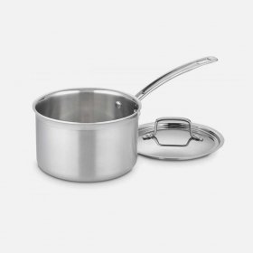 MCP193-18N MultiClad Pro Triple Ply Stainless Cookware 3 Quart Saucepan Cuisinart New