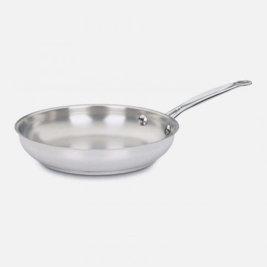 722-22 Chef\'s Classic? Stainless 9\"\" Skillet Cuisinart New