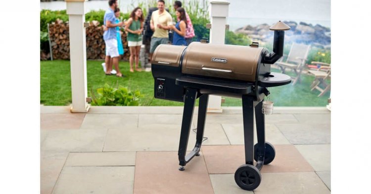 CPG-4000 Wood Pellet BBQ Grill & Smoker Cuisinart New