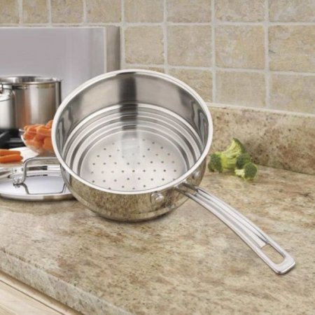 MCP116-20N MultiClad Pro Triple Ply Stainless Cookware 20cm Universal Steamer Cuisinart New