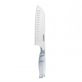 C77MB-8CFW White Marble 7" Santoku Cuisinart New