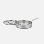 MCP33-30HN MultiClad Pro Triple Ply Stainless Cookware 5.5 Quart Saut