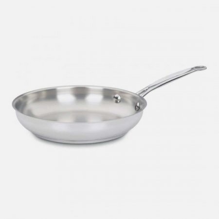 722-24 Chef's Classic? Stainless 10'' Skillet Cuisinart New