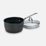 619-18P Chef's Classic? Nonstick Hard Anodized 2 Quart Pour Saucepan Cuisinart New