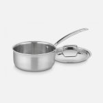 MCP19-16N MultiClad Pro Triple Ply Stainless Cookware 1.5 Quart Saucepan with Cover Cuisinart New