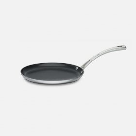 FCT23-24NS Tri-Ply Stainless Cookware 10" Nonstick Crepe Pan Cuisinart New