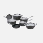 GG-12 GreenGourmet? Hard Anodized 12 Piece Set Cuisinart New