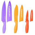 C55CNS-6PCS 6 Piece Nonstick Color Knife Set Cuisinart New
