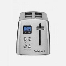 CPT-415 2 Slice Countdown Metal Toaster Cuisinart New