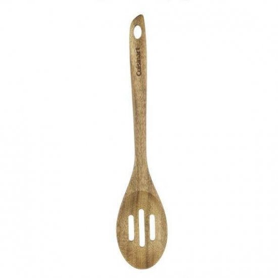 CTG-ACA-LST Acacia Slotted spoon Cuisinart New