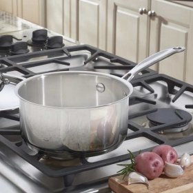 719-18 Stainless 2 Quart Saucepan with Cover Cuisinart New