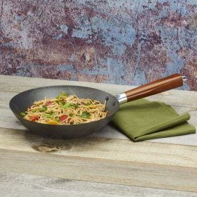 CSW26-28 11" Pre-Seasoned Wok Cuisinart New