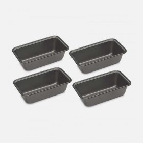 CMBM-4LP Mini Loaf Pans (Set of 4) Cuisinart New