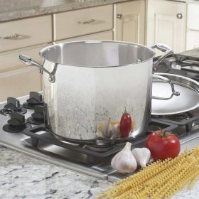 766-24 Chef's Classic? Stainless 8 Quart Stockpot with Cover Cuisinart New