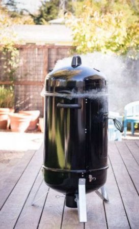 COS-116 16" Vertical Charcoal Smoker Cuisinart New