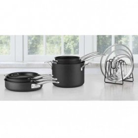 N61-11 Cuisinart? Smartnest Hard Anodized Non-Stick 11 Piece Set Cuisinart New