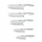 C55-10PWM 10 Piece Ceramic Coated Knife Set - Faux Marble Cuisinart New