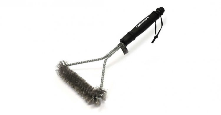 CCB-012 Tri-Wire 12-Inch Grill Brush Cuisinart New